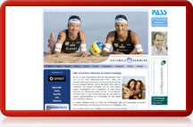 Beachvolleyball-Nationalteam Holtwick/Semmler